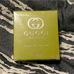 New Sealed Gucci Guilty Elixir De Parfum Pour Homme 2 oz 60ml cologne fragrance